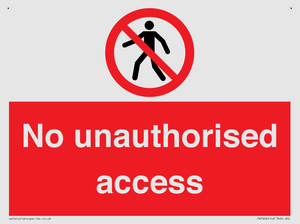 No unauthorised access